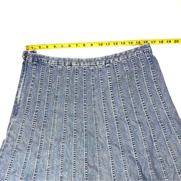 Christopher & Banks Jean Skirt A-Line 2000s 12 - Picture 7 of 8